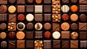 Box of delicious looking chocolates